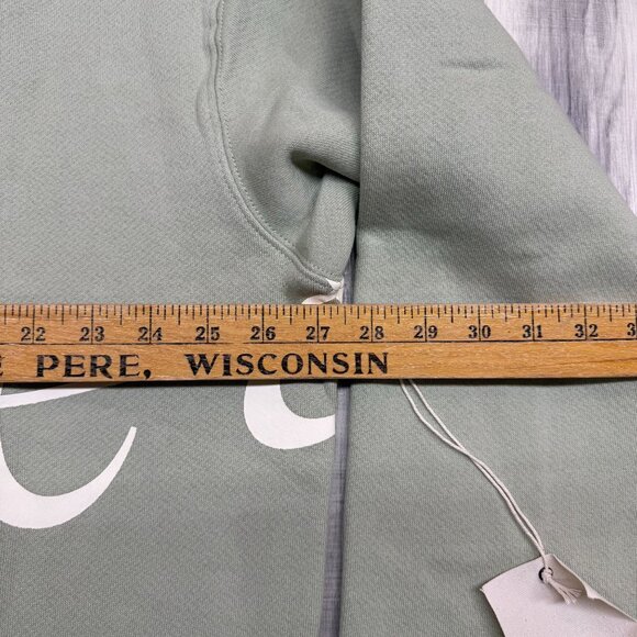 ✅Mens XL Oversized Museum Of Peace & Quiet Jumbo Wordmark Pullover Sweatshirt - Picture 5 of 9